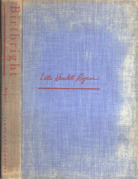 Birthright - copertina