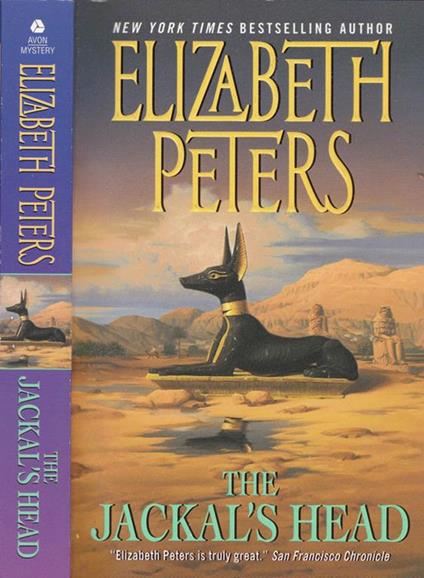 The jackal's head - Elizabeth Peters - copertina