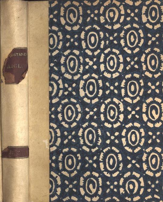 L' aiglon. dramma in sei atti in versi - Edmond Rostand - copertina