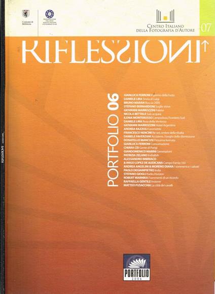 Portfolio 2006. Riflessioni - copertina