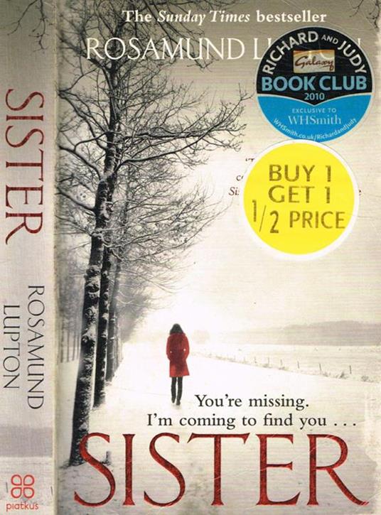 Sister - Rosamund Lupton - copertina