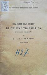 Sull'ulcera dello stomaco di origine traumatica
