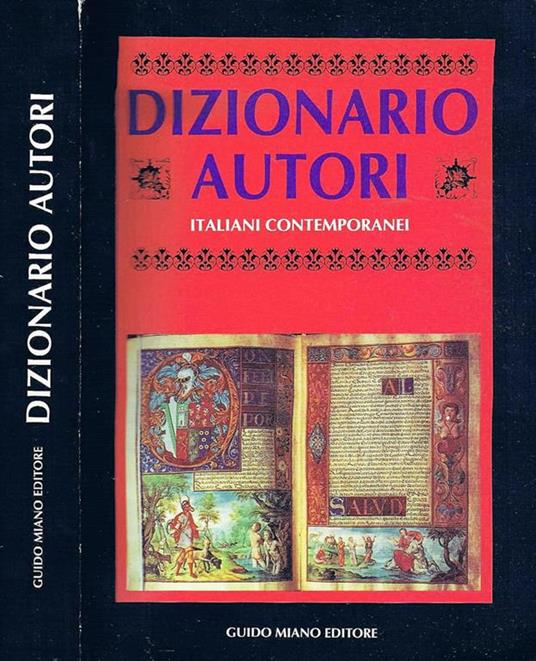 Dizionario Autori. Italiani Contemporanei - copertina