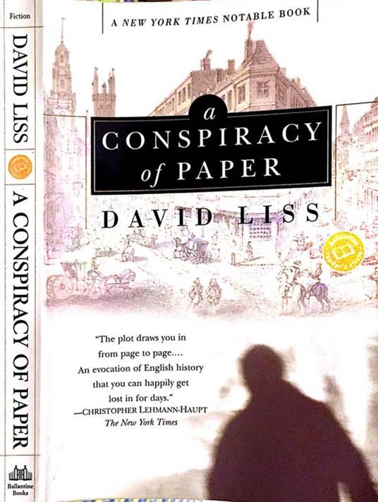 A conspiracy of paper - David Liss - copertina