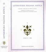 Letteratura Italiana Antica Anno Ii. Rivista Annuale Di Testi E Studi