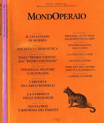 Mondoperaio N.S.Anno 8 N. 1 3 4/5. Rivista Socialista Fondata Da Pietro Nenni Di: Luciano Pellicani Direttore - copertina