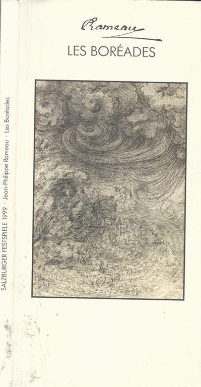 Les Boréades. Tragédie lyrique. Libretto von Louis de Cahusac (?) 1764 - Jean-Philippe Rameau - copertina