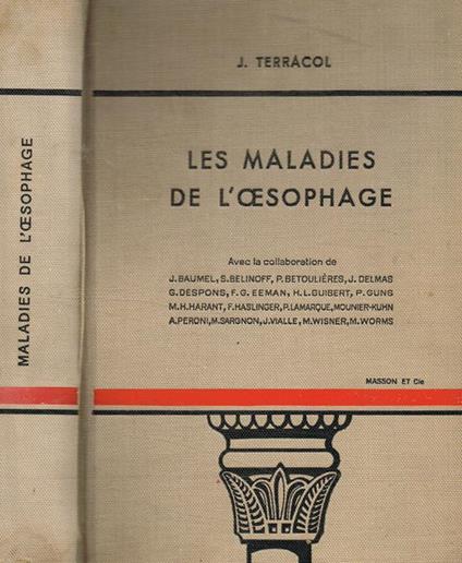 Les maladies de l'oesophage - copertina