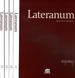 Lateranum N.I Ii Iii Del 2003. Facolta' Di Teologia