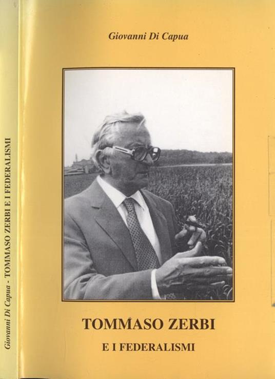 Tommaso Zerbi e i federalismi - Giovanni Di Capua - copertina