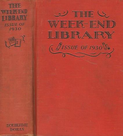 The Week - End Library, issue of 1930 - copertina
