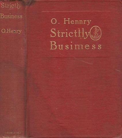 Stricly Businness - O. Henry - copertina