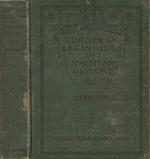 The European Beginnings of American History