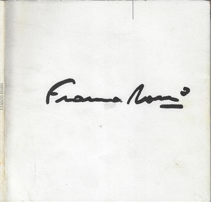 Franco Rossi - copertina