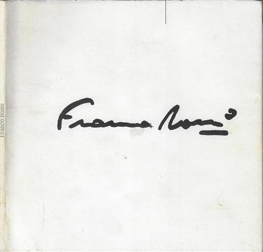 Franco Rossi - copertina