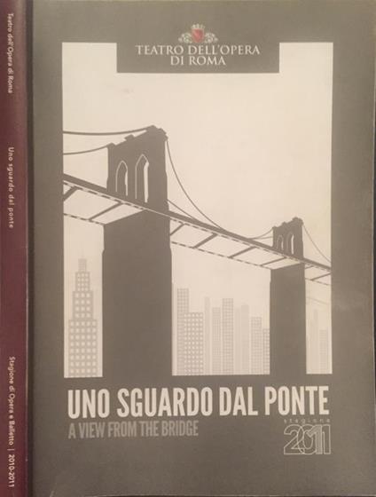 Uno sguardo dal ponte - copertina