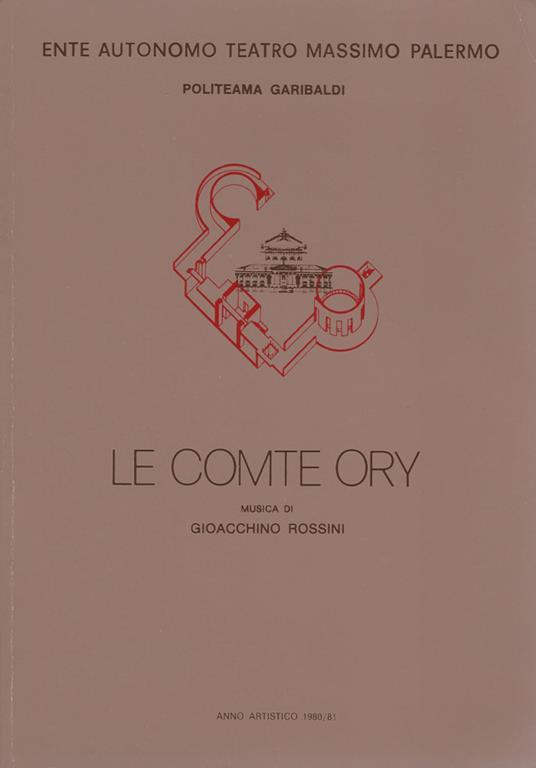 Le comte Ory. Melodramma giocoso in due atti - Eugène Scribe - copertina