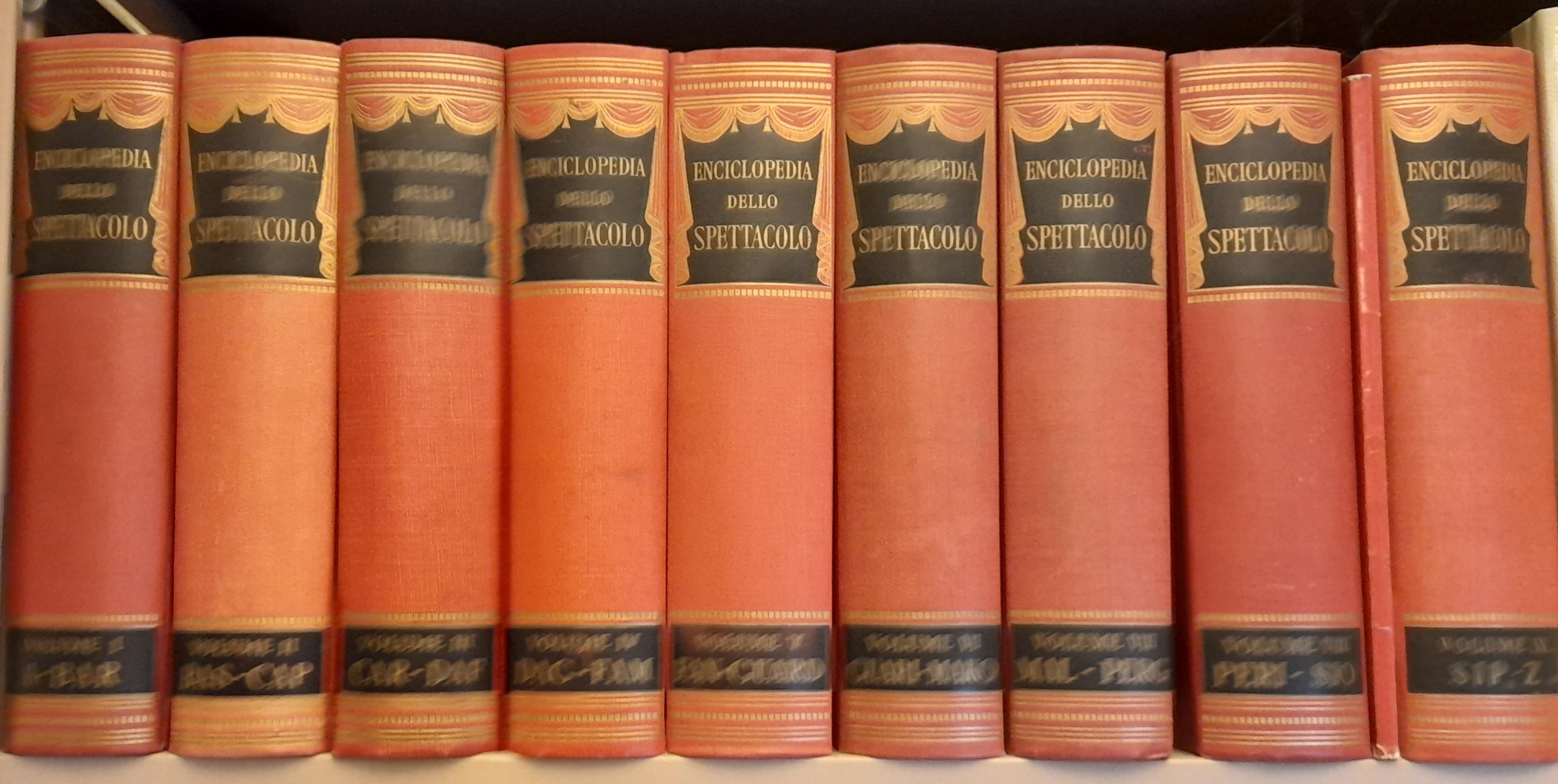 Enciclopedia Dello Spettacolo (10 Volumi)