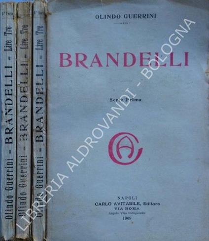 Brandelli (4 Volumi) - Olindo Guerrini - copertina