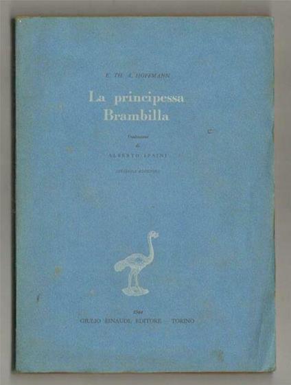 La principessa Brambilla - Ernst T. Hoffmann - copertina