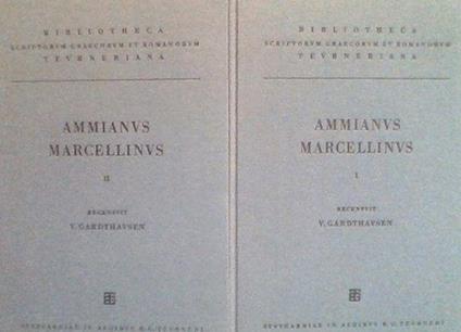 Ammianvs Marcellinvs (2 Volumi) - copertina