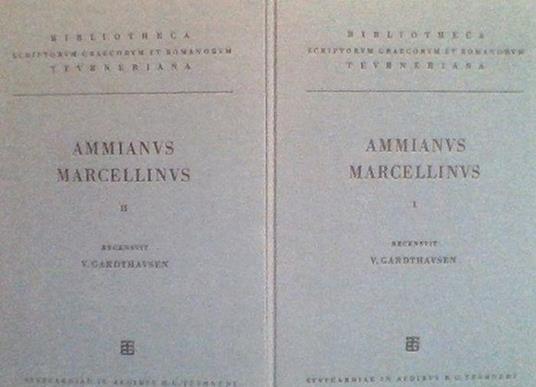 Ammianvs Marcellinvs (2 Volumi) - copertina