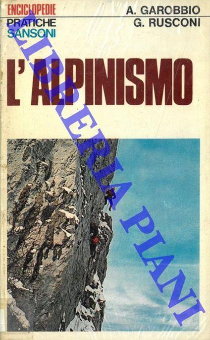 L' alpinismo - Aurelio Garobbio - copertina