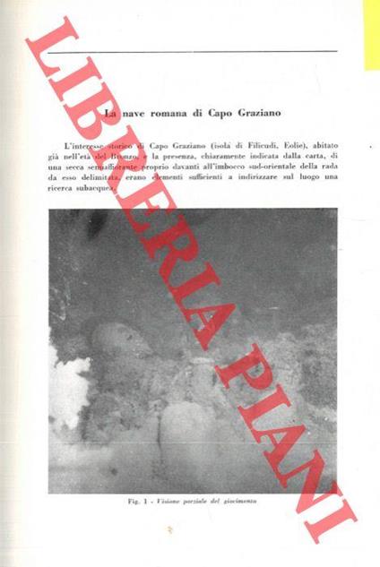 La nave romana di Capo Graziano - Gianni Roghi - copertina