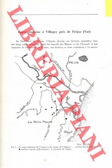 Epave romaine à Villepey près de Fréjus (Var) - Raymond Boyer - copertina