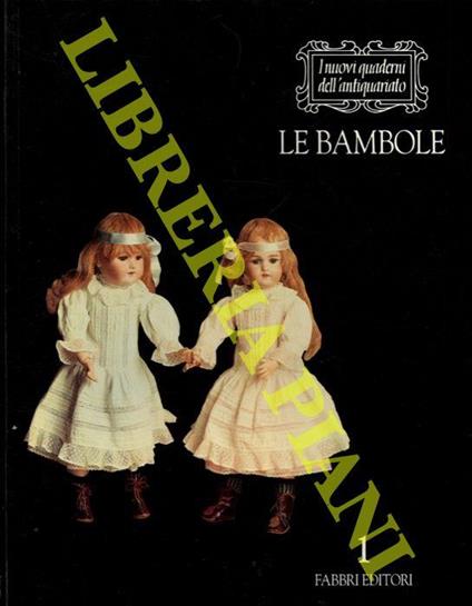 Le bambole - Marco Tosa - copertina