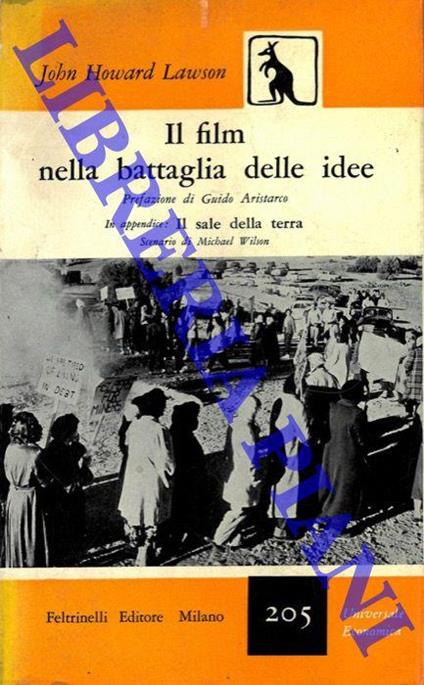 Il film nella battaglia delle idee. Il sale della terra - John Howard Lawson - copertina