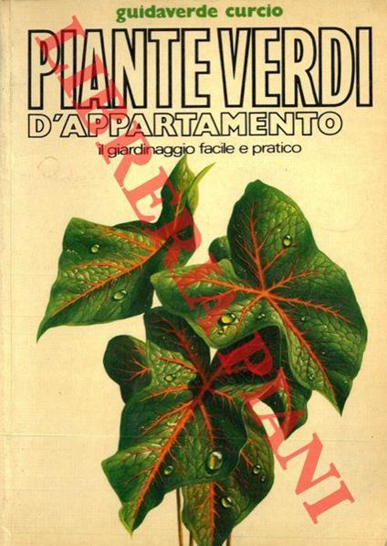 Piante verdi d'appartamento - Mariella Pizzetti - copertina