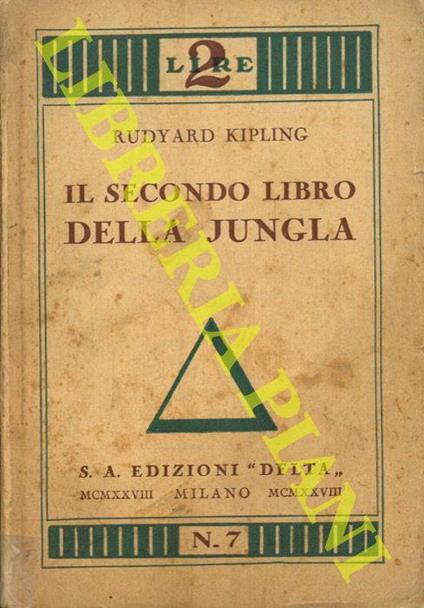 Il secondo libro della giungla - Rudyard Kipling - copertina