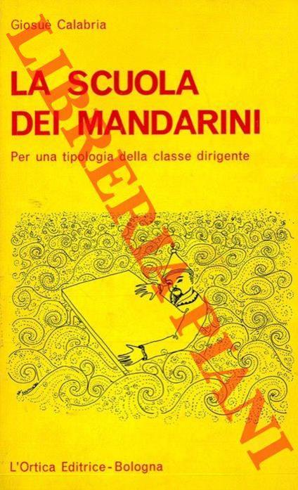 La scuola dei mandarini - Giosuè Calabria - copertina