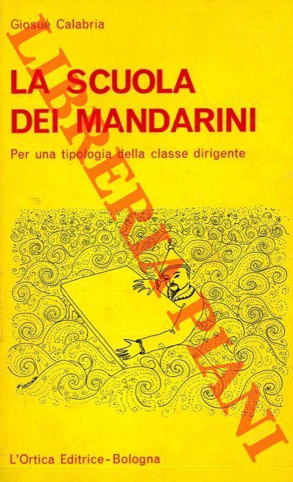 La scuola dei mandarini - Giosuè Calabria - copertina
