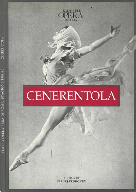 Teatro dell'Opera di Roma. Stagione 1989-90. Cenerentola. Musica di Sergej Prokof'ev - copertina