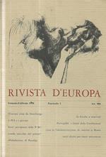 Rivista d'Europa fascicolo 1