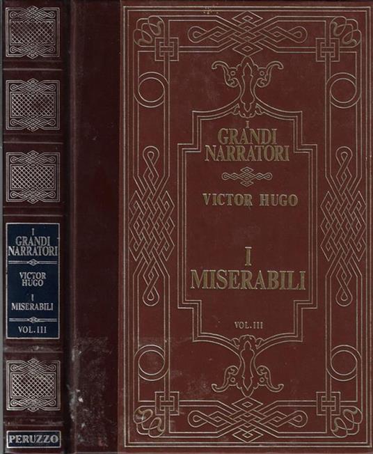 I miserabili Vol III - Victor Hugo - copertina