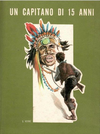 Un Capitano Di 15 Anni - Jules Verne - copertina