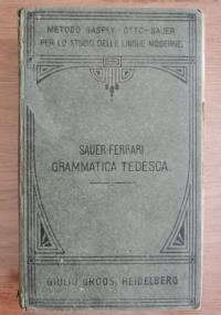 Grammatica tedesca - Sauer- Ferrari - copertina