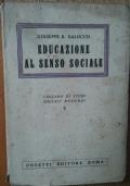 Educazione al senso sociale di Giuseppe R. Balocco - copertina