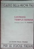 Templa serena - Tito Lucrezio Caro - copertina