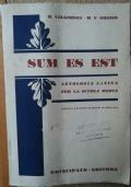 Sum es est di M. Valgimigli - copertina