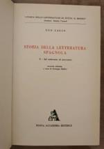 Storia della letteratura spagnola II