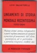 Lineamenti di storia mondiale recentissima: 1919-1960 - Luigi Salvatorelli - copertina