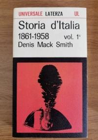 Storia d’Italia 1861-1958 Vol. 1 - Denis Mack Smith - copertina