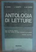 Antologia di letture - Walter Binni - copertina