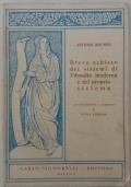 Breve schizzo dei sistemi di Filosofia moderna e del proprio sistema - Antonio Rosmini - copertina