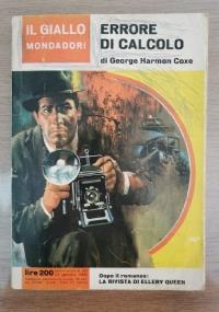 Errore di calcolo - George Harmon Coxe - copertina