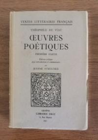 Deuvres poetiques - Théophile de Viau - copertina